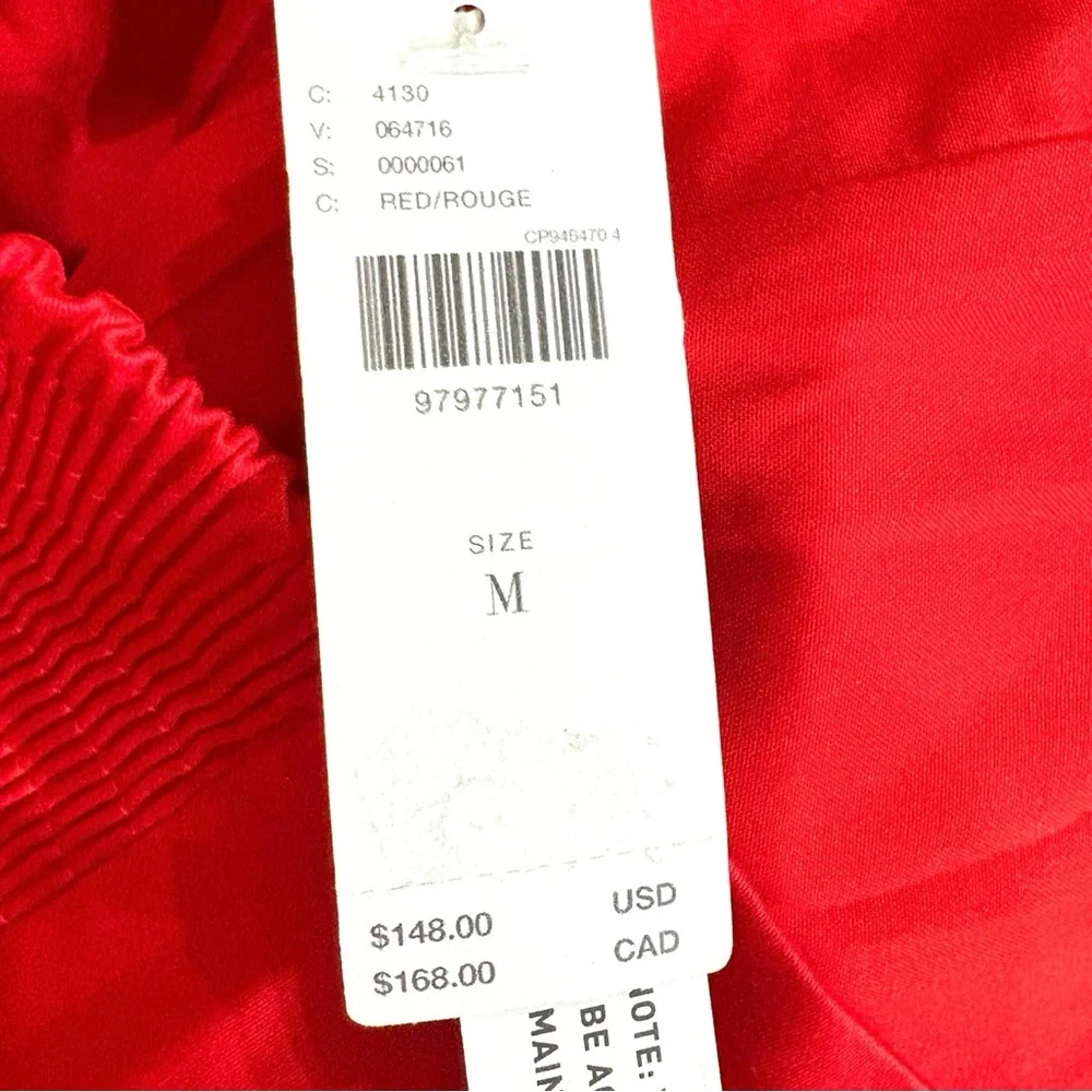 ANTHROPOLOGIE Maeve Halter Drop-Waist Mini Dress NWT Size Medium - Picture 10 of 10
